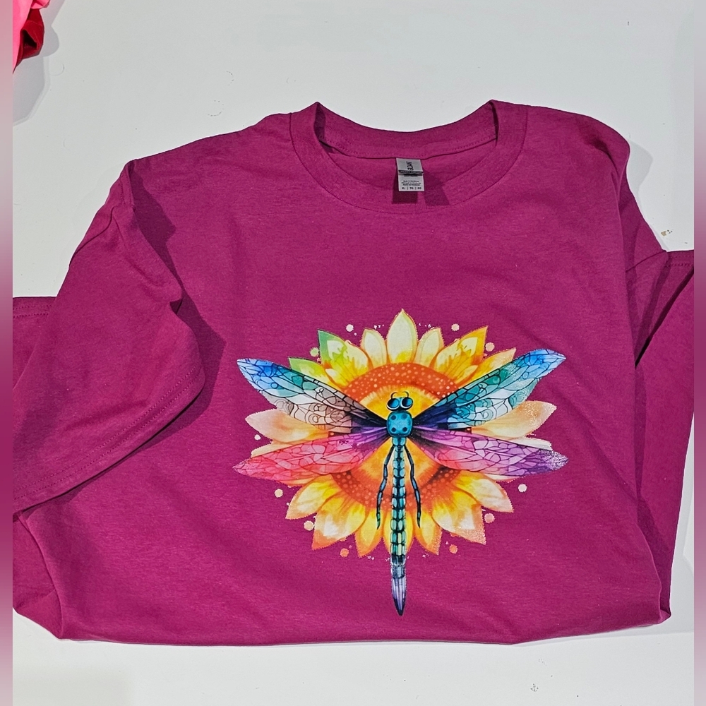 XL SS Pink custom shirt